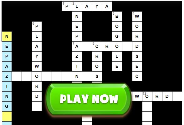 Play Free Crossword No registration required Crossword by Nepazing